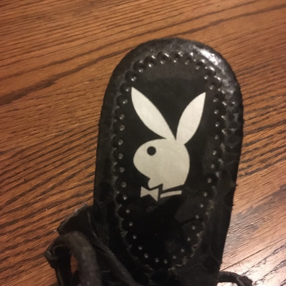 Super Sexy Playboy Bunny Strappy Heels 🖤🤍 - Picture 3 of 10